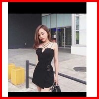 Jumpsuit giả váy ngắn dây vai- NHẬP MÃ LUONGWI28 GIẢM THÊM 10K TRÊN ĐƠN HÀNG 300K