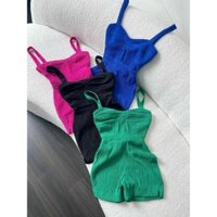 Jumpsuit short 2 dây viền ngực ( hàng oder )