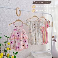 Jumsuit Cộc Cho Bé Gái- Jumsuit Jessica Simpson Xuất Dư Cho Bé Gái