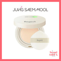 [Jung Saem Mool] BeginS Pore Caring Mesh Cushion 15g Phấn Nước Kem Nền Lót Trang Điểm Foundation