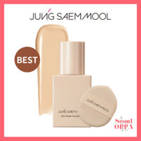 [Jung Saem Mool] Skin Nuder Foundation 30ml Included Puff Phấn Nước Kem Nền Lót Trang Điểm Cushion