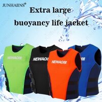 Junhaiins (COD) Áo phao Áo phao Người lớn Áo phao an toàn biển cho thể thao ngoài trời Câu cá bơi lội