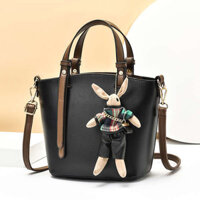 juno túi xách nữ túi taobao cao cấp Túi nữ mới 2023, túi xách tay, kết cấu, thời trang, túi xô, túi tote dung tích lớn, túi nữ