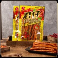 Junzi Chay Gân Gà Nóng Cay Que Gluten Sau Khuôn Viên Thời Thơ Ấu Hoài Cổ Nổi Tiếng Trên Mạng Đồ Ăn Nhẹ Cay Đặc Sản