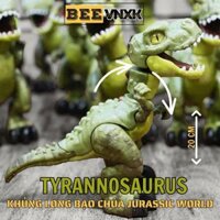 Jurassic World mô hình Khủng long bạo chúa T-REX hãng Mattel cao 20cm, full khớp cử động - BEE VNXK