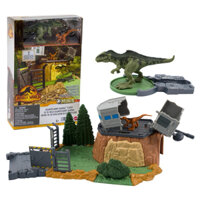 Jurassic World từ Mattel, Bộ đồ chơi khủng long Mini Giganotosaurus,quà tặng sưu tầm cho trẻ em từ 4 tuổi trở lên