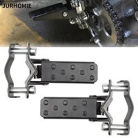 Jurhomie 1 Cặp Chốt Chân Có Thể Gập Lại, Bàn Đạp Để Chân Xe Máy Hấp Thụ Sốc Kim Loại, Bộ Phận Sửa Đổi Đa Năng 24-38mm Bước Chân Xe Máy