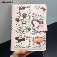Jurhomie A5 Album Ảnh Thần Tượng Kpop, Phim Hoạt Hình Hello Kitty Photocard Binder, Bộ Sưu Tập Photocard 3 inch Bằng Da PU Dung Tích Cao