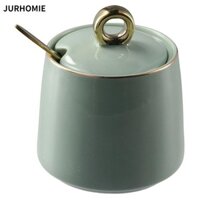 JURHOMIE Bát Muối Sứ Trắng / Trái Cây Xanh / Xanh / Hồng Dễ Dàng Vệ Sinh Nhà Bếp