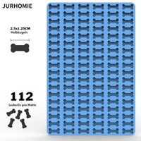 Jurhomie Chó Bánh Quy Khuôn Mini Jelly Điều Trị Chảo Chó Xương Trái Tim Tình Yêu Nướng Bánh Sô Cô La Kẹo 112 / 150 Khoang