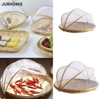 Jurhomie Vỏ Thực Phẩm Đơn Giản Giỏ Chứa Bánh Mì Di Động Bầu Không Khí Ngoài Trời Dã Ngoại Dụng Cụ Lưới