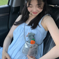 Just STAR Túi Da Đeo Chéo Vai Đựng Tai Nghe AirPods Thời Trang Hàn Quốc Chất Lượng Cao Bảo Vệ