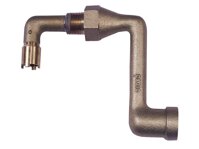 Justrite 08311 Brass Drum Siphon Adapter