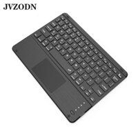 JVZODN 8 Inch 9 Inch 10 Inch 12 Inch Bàn Phím Bluetooth Cảm Ứng Có Thể Sạc Lại Bàn Phím Không Dây Slim Min Bàn Phím Có Touchpad Cho IOS Android Máy Tính Bảng Laptop PC Điện Thoại
