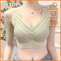 JXTOP Liền Mạch Đẹp Lưng Nữ Nhỏ Ngực Mùa Hè Mỏng Ren Size Lớn Áo Ngực Thể Thao