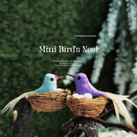 [Jy] Nhà búp bê❤Thu Nhỏ Đồ Chơi Thực Phẩm Cảnh Mô Hình ob11 Nhà Búp Bê Phụ Kiện Ngoài Trời Tổ Chim Mini Tổ Chim T131