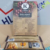 K COFFEE DELIGHT 3 IN 1 - CÀ PHÊ PHÚC SINH - HỘP 85g * 5 Sticks * 17g - CÀ PHÊ SỮA