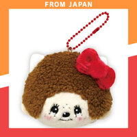 K Company Monchhichi × Hello Kitty Face Coin Purse MKT-KZ H9 × W10.5 × D5 cm