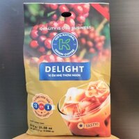 K DELIGHT - TÚI 612g/ 36 gói - CÀ PHÊ SỮA HÒA TAN K COFFEE Delight Astonishing True Aroma Instant Coffee