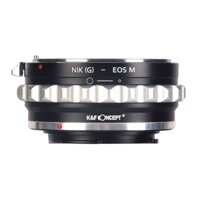 K & F Concept Adapter Cho Nikon G mount Lens Sang Canon EOS M Camera M1 M2 M3 M5 M6