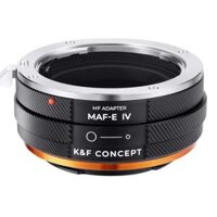 K & F Concept Sony Alpha A và Minolta AF gắn ống kính vào vòng chuyển đổi thân máy ảnh Sony E, sơn mài mờ, MAF-E IV PRO