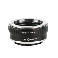 K & f Ngàm Chuyển Đổi Ống Kính rollei qbm Sang sony e mount a6000 a72 a73 a7r4