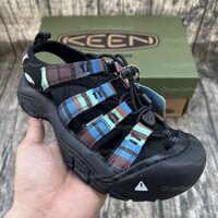 K Newport Retro Waterproof Raya Black – Giày Sandal Rọ Trek Lội Nước Phượt Leo Núi – VIP