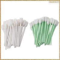 [K O G X] 100 Chiếc Swabs Làm Sạch Cho Mimaki Mutoh Tất Cả Dung Môi Máy In Đầu Miếng Bọt Biển Que Swabs Buds