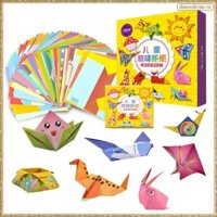 [K O G X] 108 Chiếc Hoạt Hình Origami Sách Giấy Nghệ Thuật Và Thủ Công DIY Handmade 3D Xếp Hình Động Vật Thủ Công Cho Trẻ Em Giáo Dục Đồ Chơi Trẻ Em