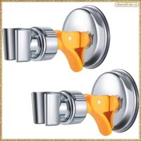 [K O G X] 2 Gói Giá đỡ vòi hoa sen có thể điều chỉnh Cốc hút phòng tắm Giá đỡ vòi hoa sen cầm tay Giá đỡ gắn nhựa ABS với Chrome được đánh bóng cho gốm kim loại thủy tinh bằng đá cẩm thạch