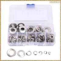 [K O G X] 295 Chiếc Bộ đệm đệm máy giặt 2 sóng lò xo bằng thép không gỉ 304 (M3 M5 M6 M8 M10 M12)