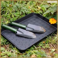 [K O G X] 3 Khay Boot Khay Thảm Giày Hạng Nặng, Khay Bảo Quản, Bát Cho Chó Hoặc Thảm Bát Mèo Bẫy Bùn Bảo Vệ Sàn 13.7X10.8 Inch