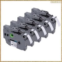 [K O G X] Băng keo tạo nhãn 5 gói cho băng tạo nhãn P-Press nhiều lớp TZe-231, cho Model PT D200 D210 H100 1880