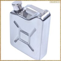 [K O G X] Bình xăng Mini bằng thép không gỉ 5oz Hip Rượu Whisky Rượu Xăng