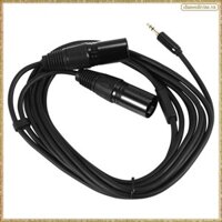 [K O G X] Cáp âm thanh đa chức năng Jack cắm nam 3,5 / 6,35mm sang cáp nam XLR đôi Cáp nối dài XLR 6.35 / 3.5mm
