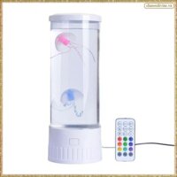 [K O G X] Đèn sứa Bể cá Đèn ngủ đại dương 7 màu Đèn LED sứa tâm trạng cho phòng ngủ gia đình Trang trí máy tính để bàn