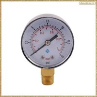 [K O G X] Đồng hồ đo áp suất nước 0-1bar 50mm 1 / 4 inch NPT Thread Manometer -50-15psi
