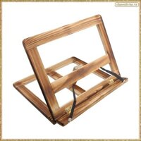 [K O G X] Giá đỡ sách công thức có thể gập lại, Giá sách đọc sách khung gỗ, Giá đỡ máy tính bảng
