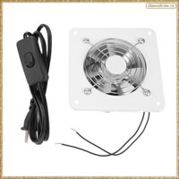 [K O G X] Quạt ống dẫn nội tuyến 4 Inch Máy thông gió không khí Ống kim loại Thông gió Quạt hút Quạt hút phòng tắm Phụ kiện quạt ống dẫn