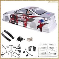 [K O G X] Sửa đổi vỏ thân xe RC 1 / 10 190mm trên đường trôi cho S15