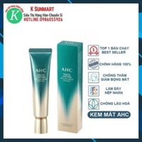 K Sunmart-Kem dưỡng mắt AHC Youth Lasting Real Eye Cream For Face làm sáng giảm quầng thâm nếp nhăn 30ml