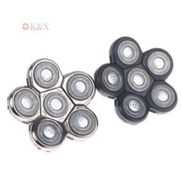 [K & X] Thay Thế 6 Đầu Cạo Râu Lưỡi Dao Cạo 6D Cho Nam Bộ Máy Cạo Râu Điện MỚI