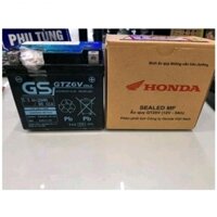 K01 Bình ắc quy GS GTZ 6V (12V-5.3Ah) chính hiệu honda VISION 2014, LEAD 2013,, LEAD 125, AIR BLADE SH 125, SH150, PCX