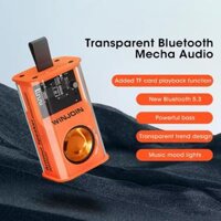 K08 Mecha Loa Lắc Bass Trong Suốt Không Dây Bluetooth Stereo Vòm Loa Âm Thanh Nghe Nhạc Loa Cho Tất Cả Các Điện Thoại
