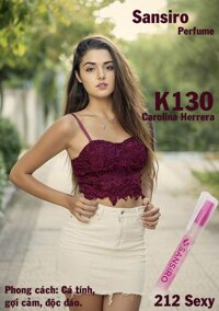 K130 - Nước hoa nữ Sansiro Thổ Nhĩ Kỳ 8ml