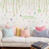 Decal dán tường dàn hoa leo XL8260