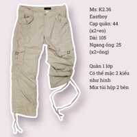 [K2] Quần Parachute Pants - quần gió, quần dù 1lớp/ 2 lớp mỏng- 2nd (hàng si) - thời trang y2k [1]
