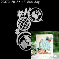 K3529 - Khuôn Thép, Khuôn Kim Loại Cắt Hình Trang Trí Chất Liệu Thép Cacbon Dùng Kèm Máy Cắt Khuôn Thép