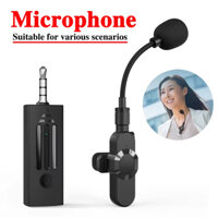 K35d Micro Lavalier Không Dây Chuyên Nghiệp Jack 3.5 Mm 2 Trong 1 Thanh Nối Dài Mini Mic Sạc
