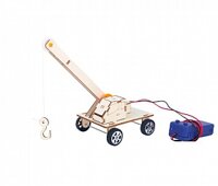 K47 xe cẩu mini điều khiển 2 chiều chế tạo DIY